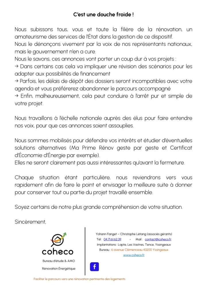 Actualité Ma Prime Rénov 3 2 2